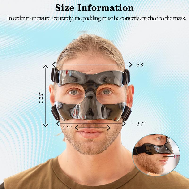 Basketball Face Mask, Breathable Nose Cover for Men & Women, Sports Face Mask for Outdoor Sports, Gym Equipment, Basketball Accessories