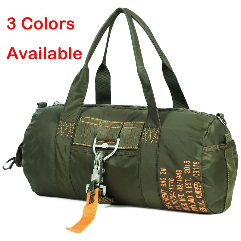 AIR FORCE Military Bag Parachute Buckles Hook Tactical Duffle for Military Camping Hunting Hiking Traveling GYM