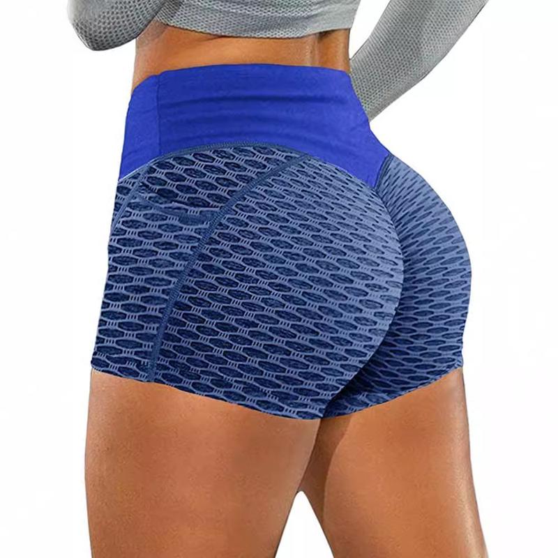 Women's Solid Color Pocket HipLifting Sports Bottoms Large SizeShorts