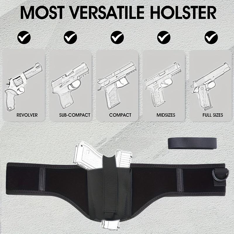 Deep Concealment Shoulder Holster, Universal Underarm Holster For Men And Women, Fits Subcompact And Compact For S&W Bodyguard, M&P Shield 9mm, G-serise 19 26 42 43, LCP, LC9, Sig P365