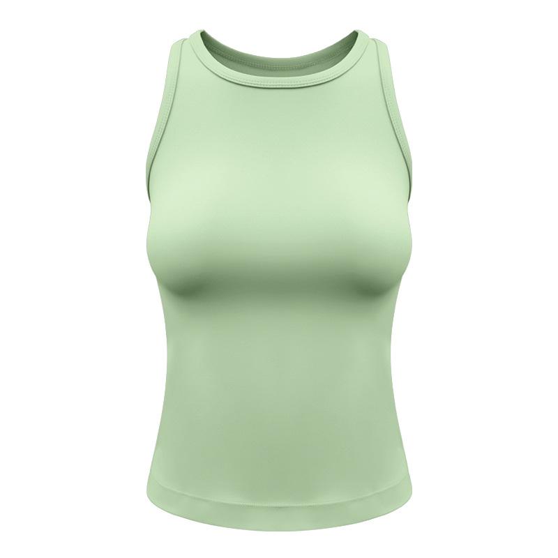 Yoga Clothes Women's New Sleeveless I-Shaped One-Piece Beauty Back Vest Running Sports Yoga Workout Top