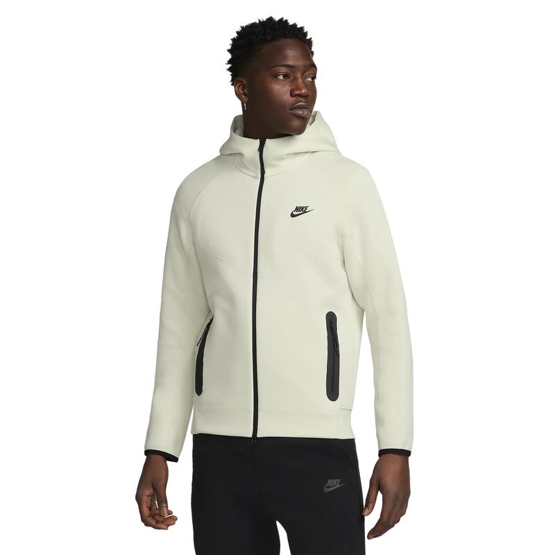 Men's Nike Sportswear Tech Fleece Sea Glass Black Windrunner Full Zip Hoodie