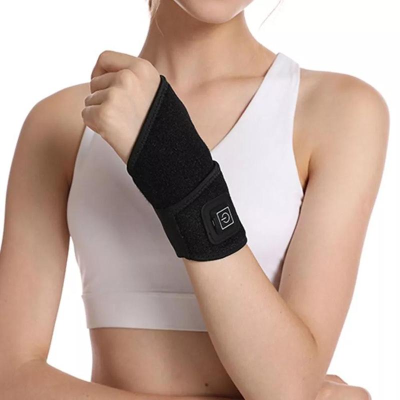 USB Rechargeable Wrist Heating Pad, 3-level Temperature Warmer, Sports Wrist For Women & Men, Christmas Gift