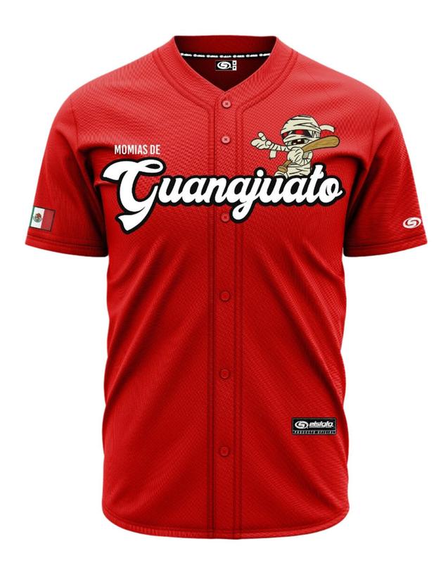 (RED) GUANAJUATO momias jersey, mexico baseball jersey, haloween jersey shirt, haloween pajamas jersey, Halloween Ghost Spooky Horror Jersey, Hot trend haloween 2024