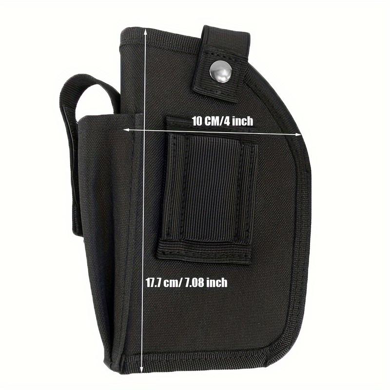 Flashlight Laser Lamp IWB OWB Holster with Cartridge Bag Left and Right Hand Universal