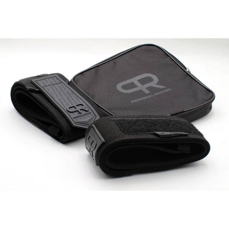 Personal Record Heavy Duty Premium Elbow Wraps PR903 - All Black