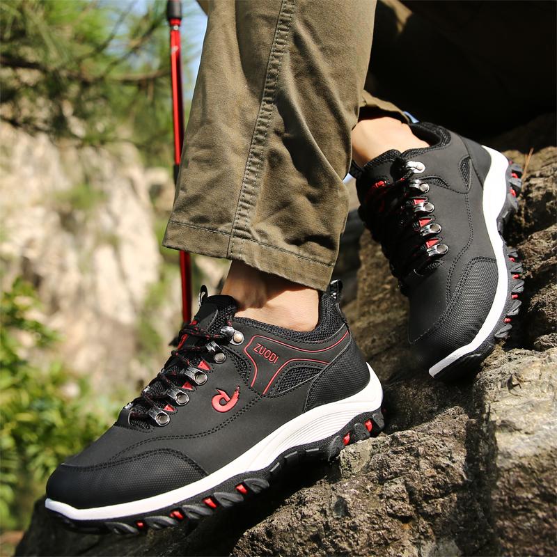 Men Hiking Shoes Waterproof Non-slip Sport Shoes Casual Running Camping Shoes Outdoor Sneakers for Men Size 39-48