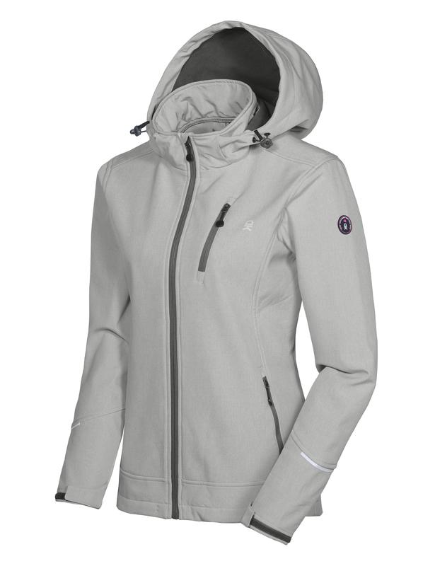 Little Donkey Andy Women's Removable Hood Softshell Ski Jacket