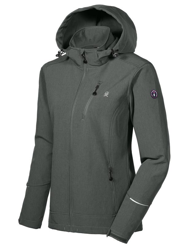 Little Donkey Andy Women's Removable Hood Softshell Ski Jacket