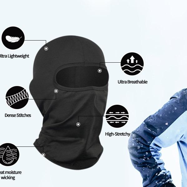 Balaclava Face Mask for Men and Women – Skiing, Snowboarding, Motorcycle, UV Protection, Hat