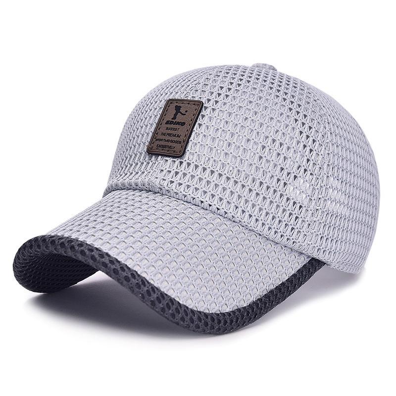 Summer Mesh Baseball Cap For Men Adjustable Breathable Caps Quick Dry Running Hat Baseball Cap For Men Women Outdoor Sports