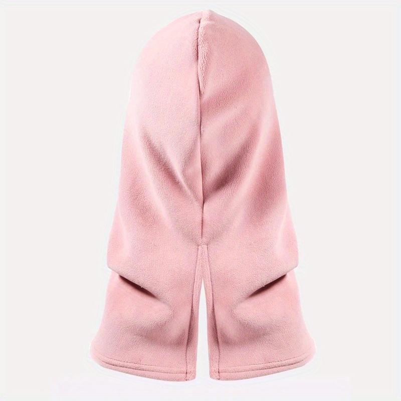 Winter Warm Drawstring Hat, 1 Count Windproof Hooded Neck Warmer for Hiking Cycling, Outdoor Sports Hat for Men & Women