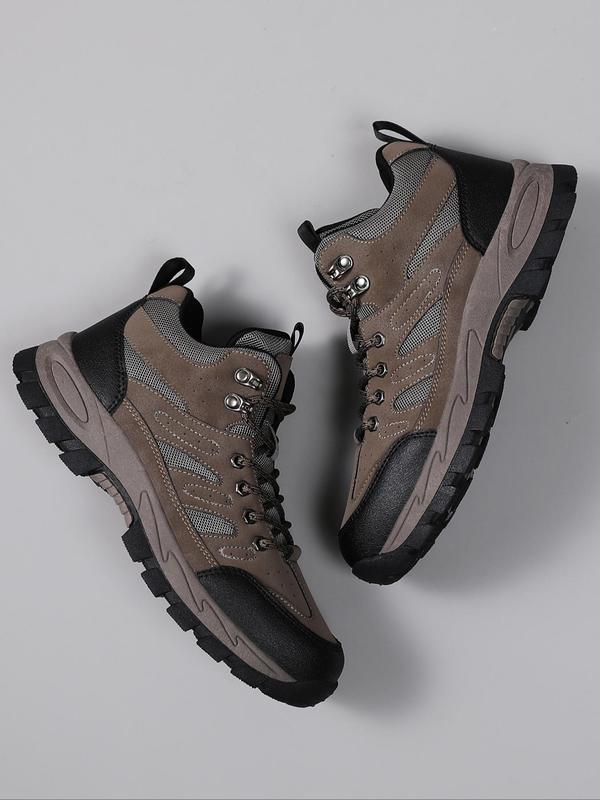 Men's Outdoor Hiking Shoes, Casual Comfortable Non-slip Sports Shoes, Outdoor Sports Footwear for Men