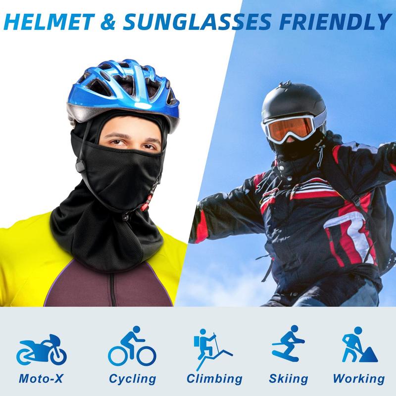 Balaclava Face Mask Men Women, UV Resist Windproof Scarf for Motorcycle Cycling Ski Mask Bandana Face Hat for Outdoor Hood Helmet Balaclavas Headwear