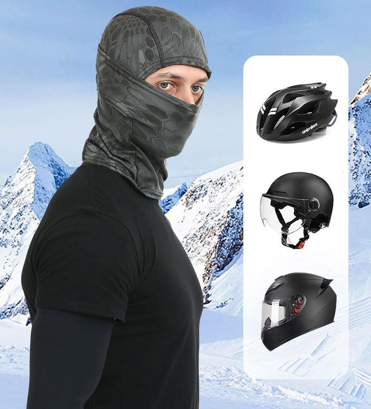 Ski Mask for Men 2 Pack Balaclava Face Mask Women Summer Shiesty Mask   Mask Full Head Mask Sun Protection