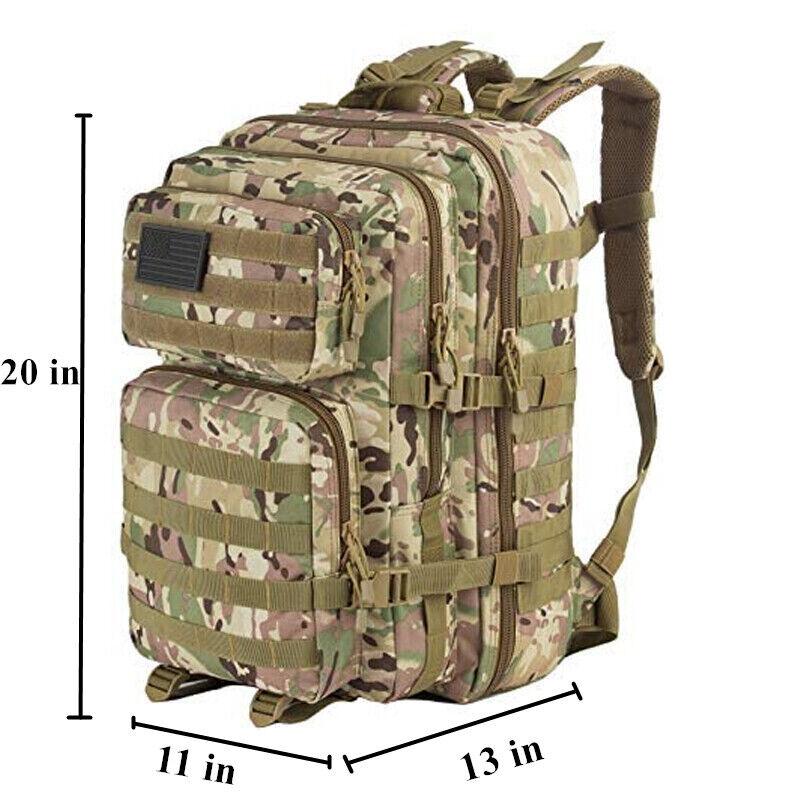 30L-45L Multipurpose Tactical Backpack - Large Capacity Hiking Backpack - Perfect for Outdoor Activities