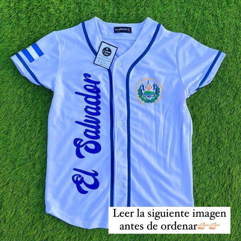 El Salvador Jersey Baseball Unisex for Men and Women