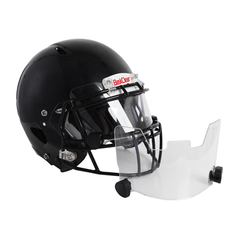 Clear Football Visor - Football Visors for Helmet - Football Helmet Visor Fits Adult & Youth Football Helmets - Anti-Fog, Scratch Resistant Clear Visor Football Face Shield