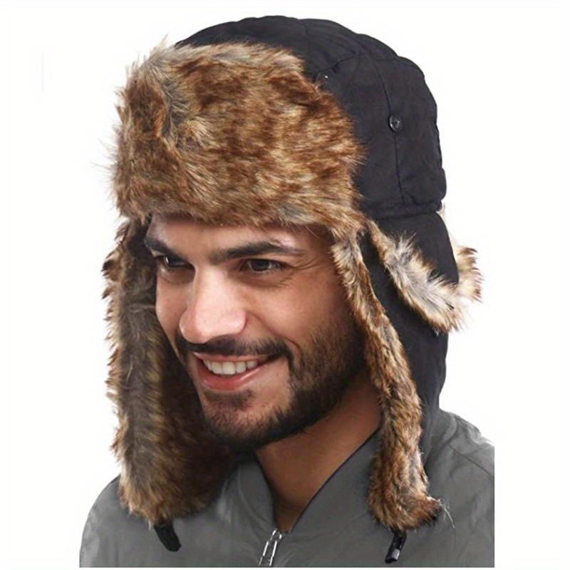 1pc Premium Waterproof Skiing Hat - Windproof Warm Hats for Men and Women with Ear Protection Design, Coldproof and Plush Lining for Ultimate Winter Comfort
