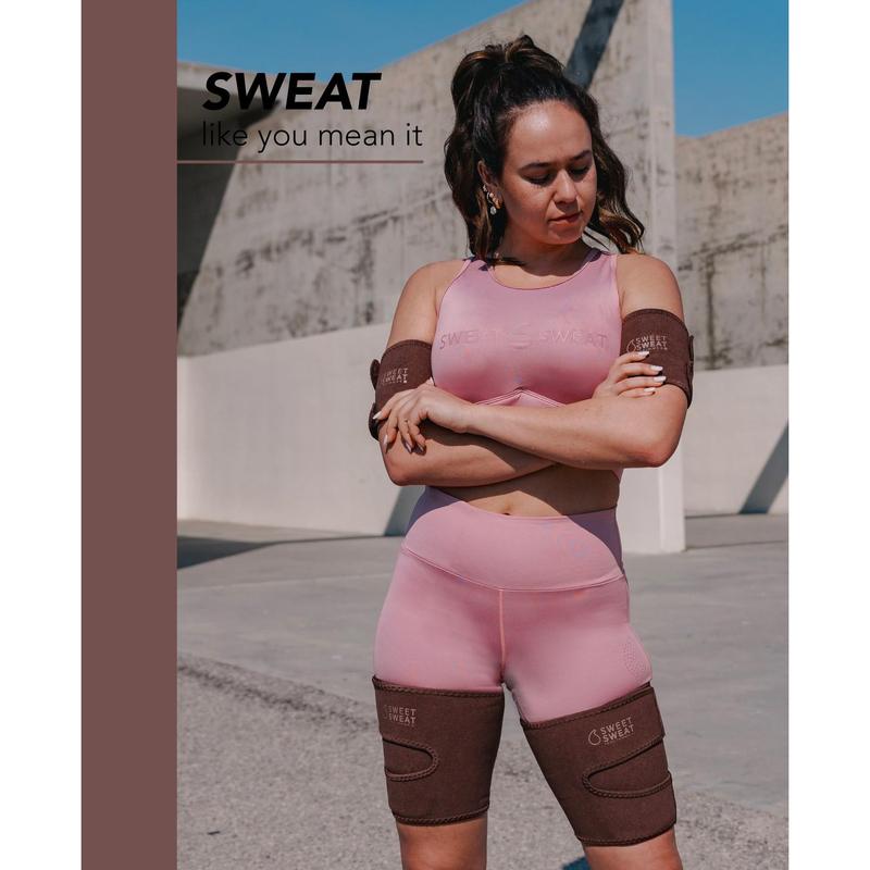 Sports Research Sweet Sweat Thigh Trimmers for Men & Women Increases Sweat & Activity to The Thighs During Exercise