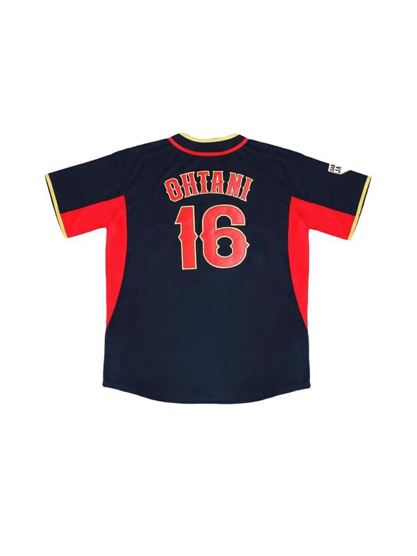 Sporty Men's Striped Embroidery Button V Neck Baseball Jersey, Back To School Loose Comfortable Short Sleeve Baseball Top,  Gym Tops, Athletic Clothes, Vintage Jerseys, Jerseys for Men, Sport & Outdoor 90s Clothes for Men