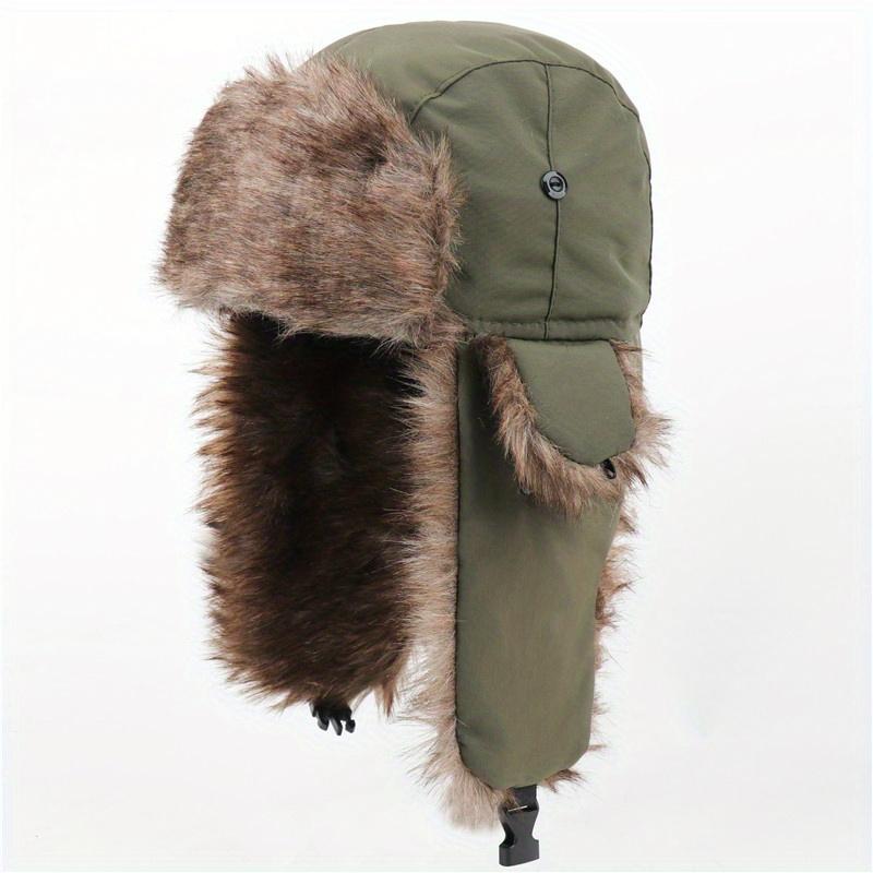 1pc Premium Waterproof Skiing Hat - Windproof Warm Hats for Men and Women with Ear Protection Design, Coldproof and Plush Lining for Ultimate Winter Comfort