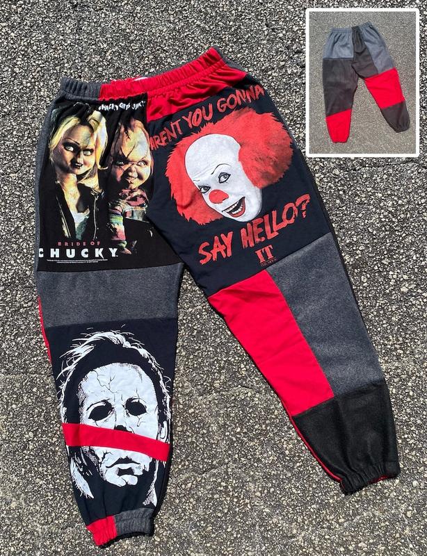 Do you like scare movie Halloween Joggers, Halloween Jogger Pants, Spooky Ghostface Pants, Fall Winter Pants, Jogger Pant For Men