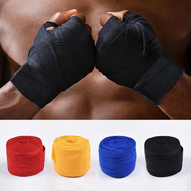 Boxing Hand Wrap, 1 Count 2.5m Boxing Hand Wrap, Gym Fitness Bandage, Wrist Protector Strap, Sports Safety Protective Gear for Men & Women, Christmas Gift