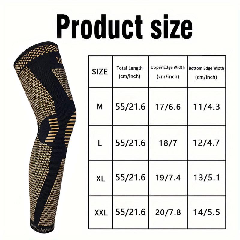 Unisex's Chevron Pattern Sports Leg Sleeves, Anti Slip Compression Long Socks, Running Yoga Basketball Fitness Thigh, Knee, Calf Protector, Christmas Gift