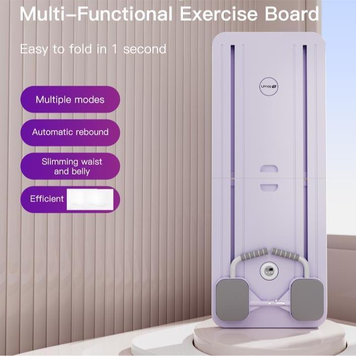 Multi-functional Abdominal board 6-in-1Exercise Board, Home Pilates Reformer, AbsWorkout Equipment for Abdominal & CoreStrength Training