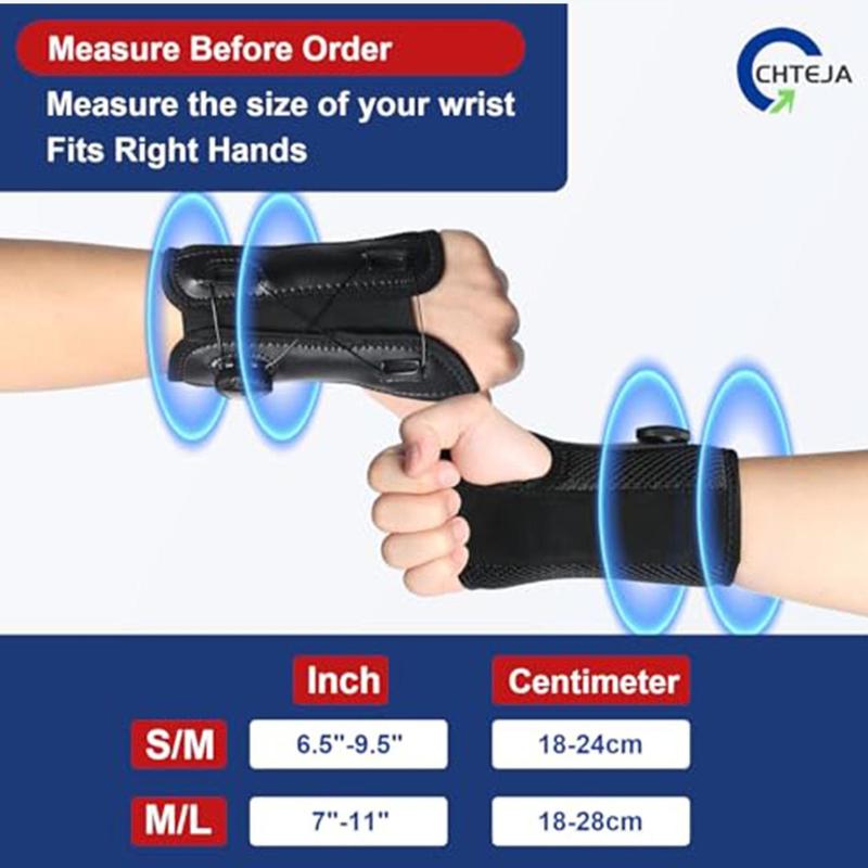 Adjustable Wrist Brace, 1 Count Wrist Support for Men & Women, Sports Wristband for Weightlifting, Fitness, Workout, Gym, Running, Cycling