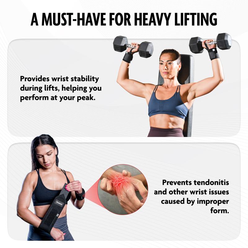 Wrist Wraps for Weightlifting - Support Your Wrist During Exercise