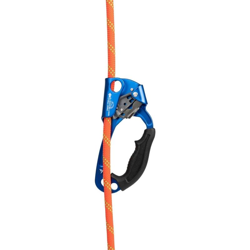 HALRSETBO Quick Up Double Hand Ascender for Both Hand, Blue Orange