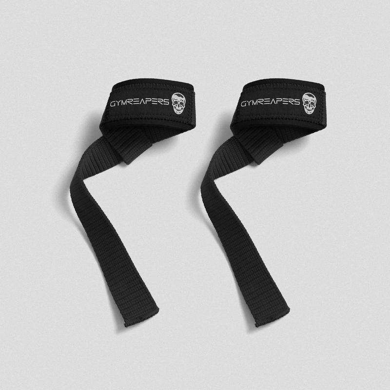 Gymreapers Premium Padded Weightlifting Straps - Lifting Straps for Deadlifts, Rows, Pull-ups