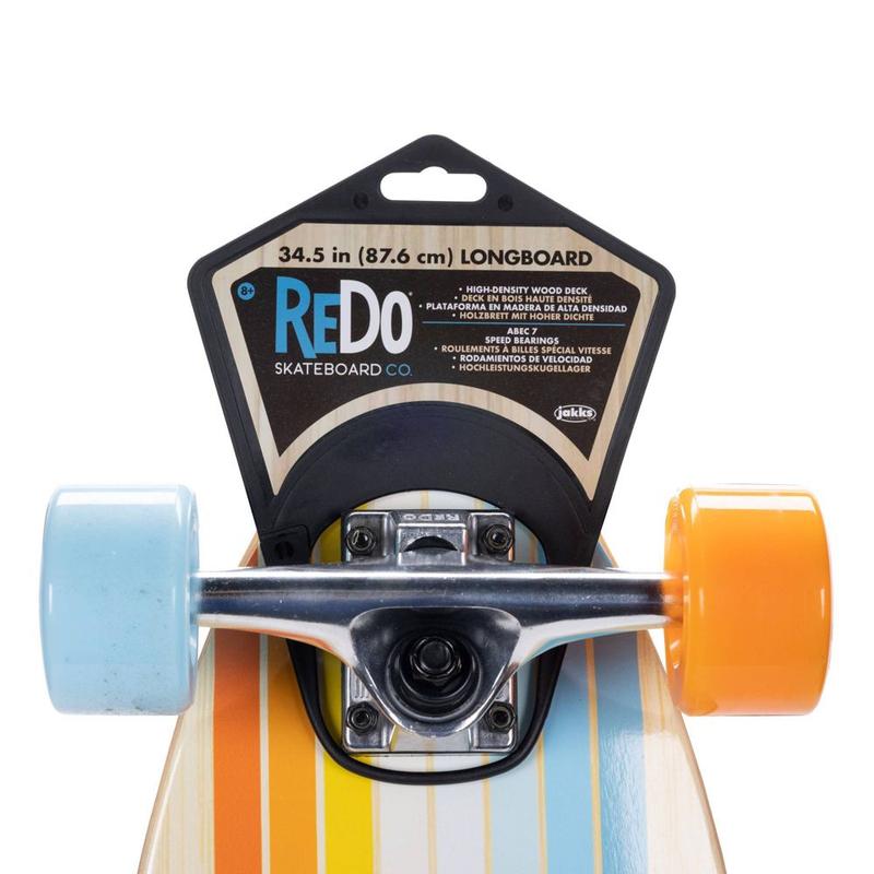 ReDo Skateboard Co. San Diego Longboard Skateboard - Tropical Teal