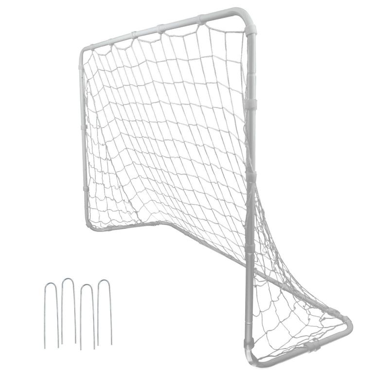 SUPERDEAL 6' x 4' Football Net Steel Frame Soccer Goal Sports Training Youth Size Outdoor Portable