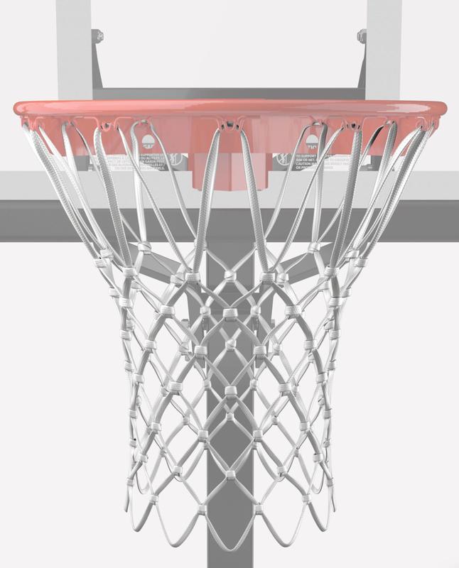 White Spalding All Weather Basketball Hoop Net