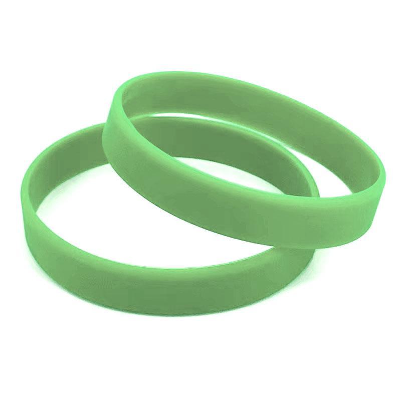 Glow in the Dark Silicone Wristband, Portable Luminous Wristband, Outdoor Sports Accessories for Night, Gym Accessories