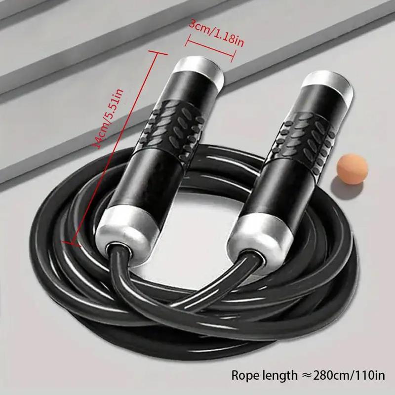 Jump Rope with Anti-slip Handle, Portable Not Entangle Durable Exercise Skipping Rope, Fitness Equipment For Men Women, Gymtok