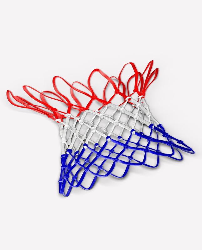 White Spalding All Weather Basketball Hoop Net