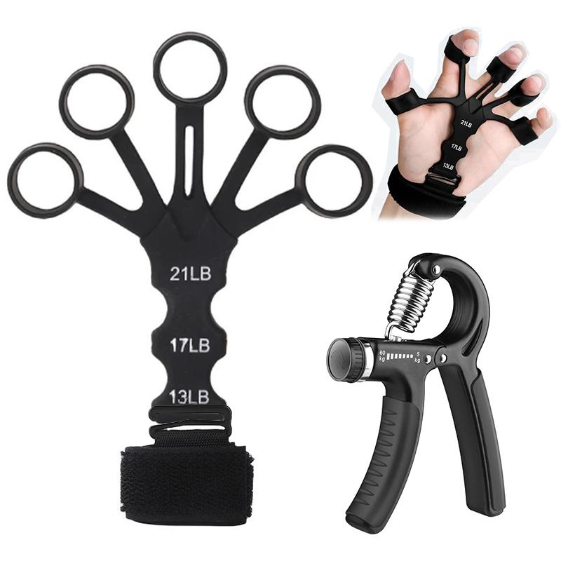 2Pc Grip Strength Trainer,Forearm Strengthener,Hand Gripper Strengthener,Grip Strength Tester,Hand Strengthening Device,Hand Exercisers for Strength,Finger Strengthener,Hand Grip Strengthener,Hand Grip,Gripper,Hand Strengthening Devices,Wrist Strengthener