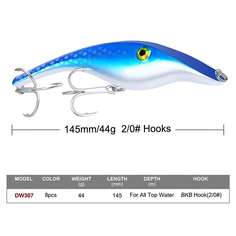 Artificial Fishing Lure, 1 Count Long Casting Fishing Bait, VIB Artificial Bait, Fishing Accessories for Fishing Enthusiasts