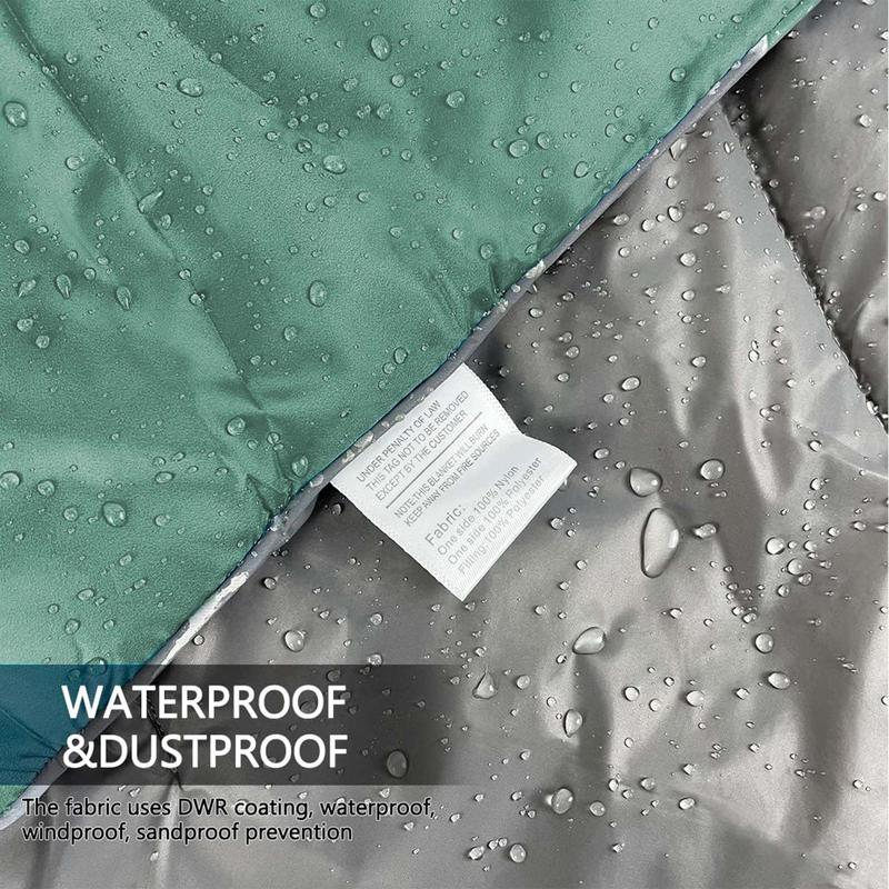 Outdoor Camping Quilt, Waterproof & Windproof Quilt, Warm & Cozy Quilt for Camping & Hiking, Sleeping Quilt for Men & Women