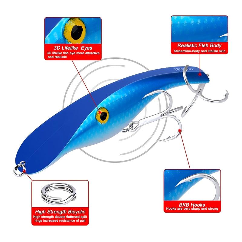 Artificial Fishing Lure, 1 Count Long Casting Fishing Bait, VIB Artificial Bait, Fishing Accessories for Fishing Enthusiasts