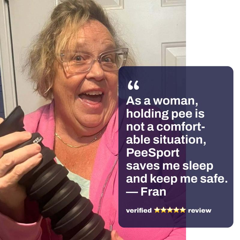 PeeSport Performance Pee Bottle for Men and Women