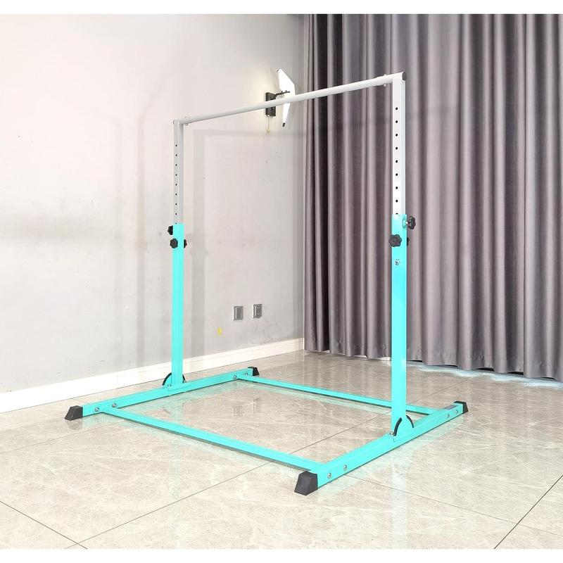 Sturdy Gymnastics Bar for -No Wobble Gymnastic Bar for  Ages 3-12 Years, Weight Limit 300 lbs, Gymnastic Kip Bar, Gymnastic Horizontal Bars for Boys and Girls at Home or Gym