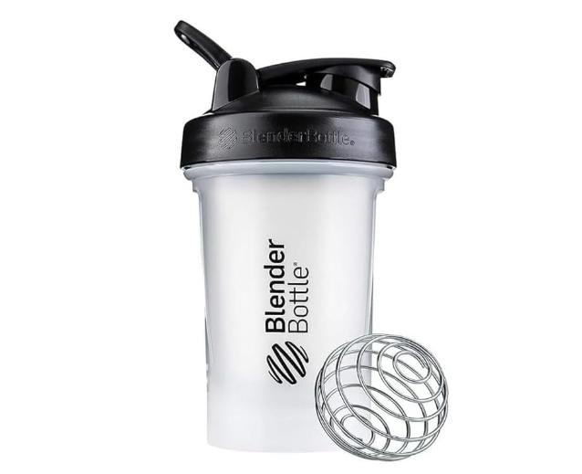 BlenderBottle Classic V2 Shaker Bottle Perfect for Protein Shakes and Pre Workout, 20-Ounce, Light Pink