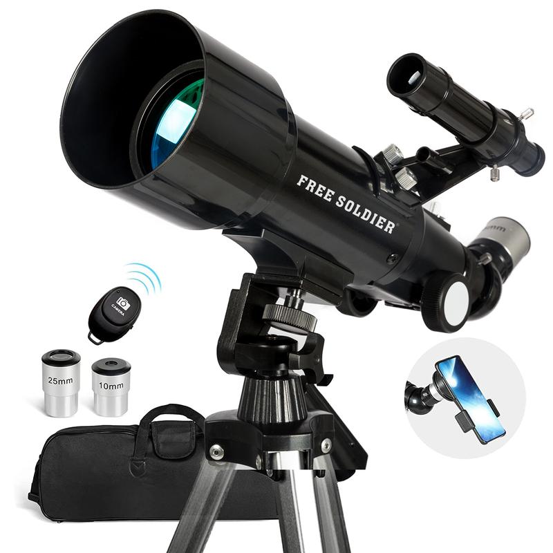 400×70 astronomical telescope large field of view HD can be used with cell phones suitable for stargazing hunting concerts and other longer distance outdoor observation