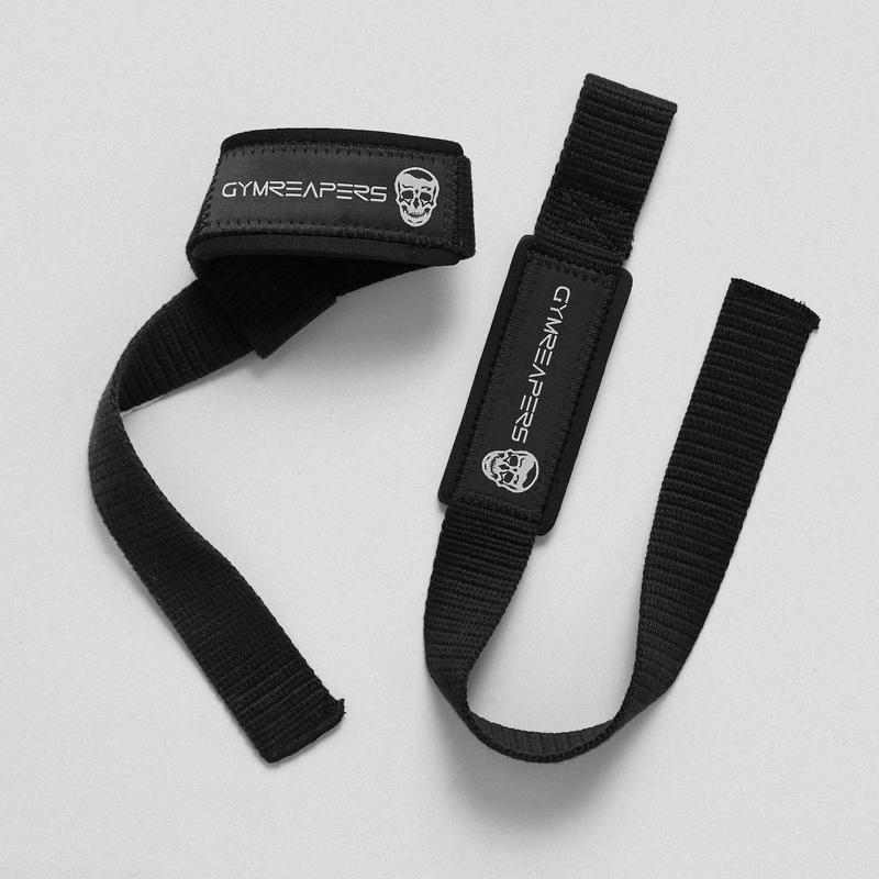 Gymreapers Premium Padded Weightlifting Straps - Lifting Straps for Deadlifts, Rows, Pull-ups