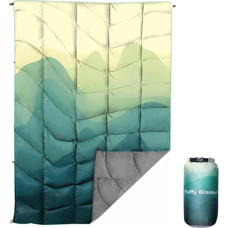 Outdoor Camping Quilt, Waterproof & Windproof Quilt, Warm & Cozy Quilt for Camping & Hiking, Sleeping Quilt for Men & Women